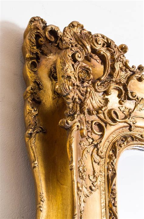 Gilded Ornate Mirror - Etsy - balustradellc
