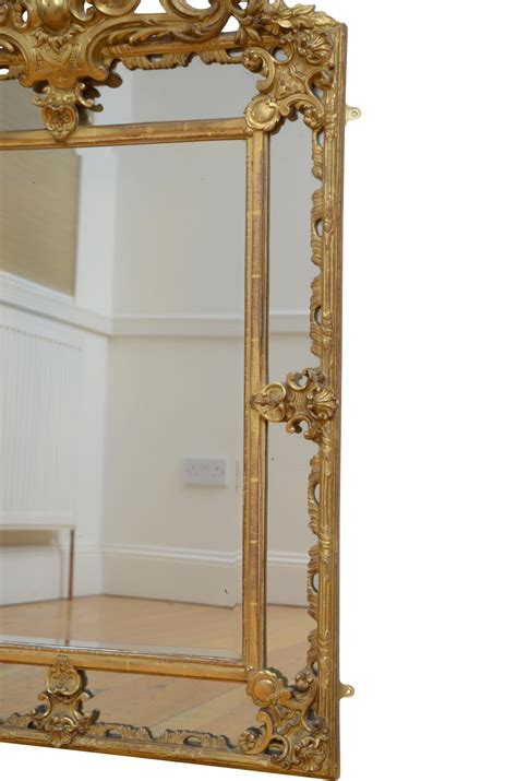 Gilded Wall Mirror - Etsy - balustradellc