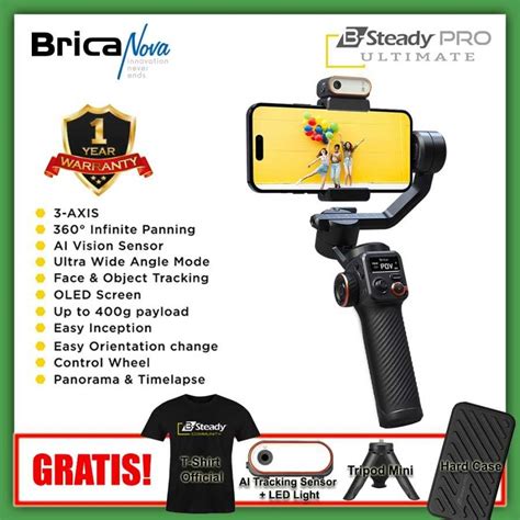 Gimbal Stabilizer Brica B Steady Pro - balustradellc