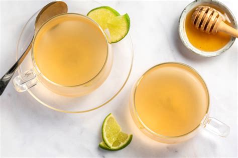 Ginger Root Tea with Lime and Honey - The Spruce Eats - balustradellc