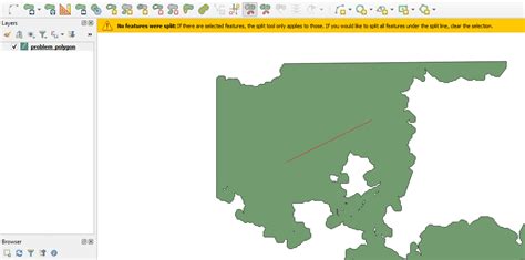 GIS: "No features were split:" error when using Split ... - YouTube