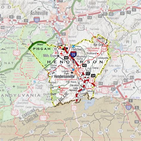 GIS Data Henderson County North Carolina