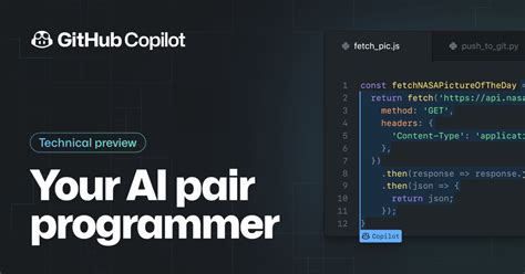 GitHub Copilot · Your AI pair programmer - balustradellc
