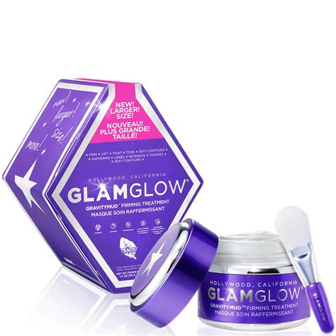GLAMGLOW GRAVITYMUD MASK CHATTY REVIEW & TRY.