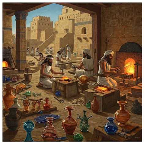 Glass and glassmaking in ancient Mezopotamia - Open Library - wintechmobiles.com