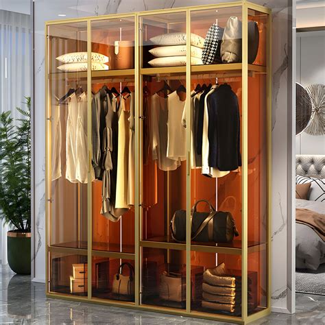 Glass Armoires & Wardrobes You'll Love | Wayfair - balustradellc