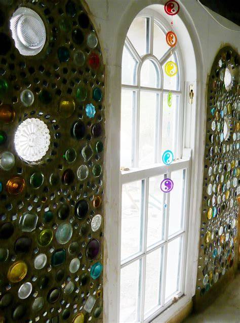glass bottle wall – thegreenerdream - raincitystudios.com