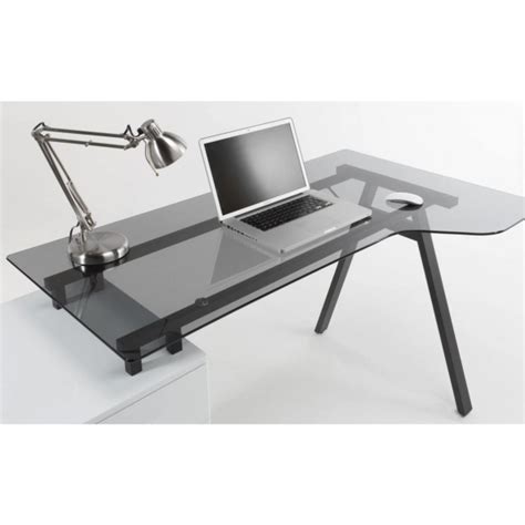 Glass Computer Desks for Home and Office Furniture … - balustradellc