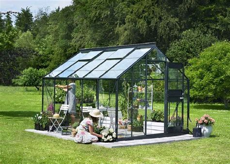 Glass Greenhouse Kits - Gothic Arch Greenhouses - balustradellc