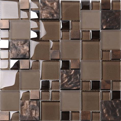 Glass Mosaic Tile Backsplash, 12" x 12" Iridescent Emerald ... - Amazon - balustradellc