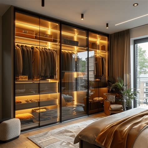 Glass Wardrobes | Modern & Full Glass Wardrobe - balustradellc
