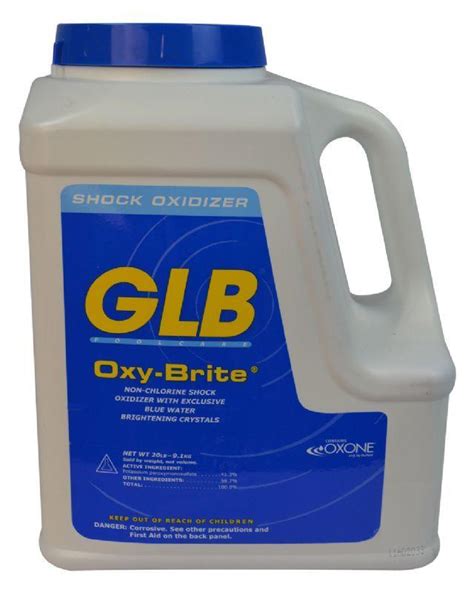 GLB 20LB Oxybrite - Ajax Pool & Spa Inc. - ajaxpoolandspa.com