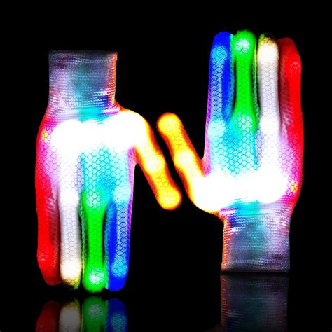 GLEDLOVES LED Gloves,LED Light Up Gloves for Kids Teens and …