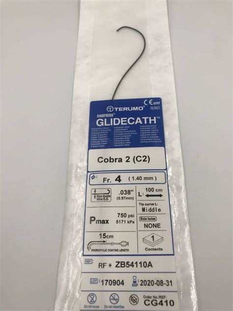 GLIDE CATHETER cobra2 (C2)