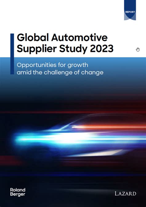 Global Automotive Supplier Study 2023 - Roland Berger - wintechmobiles.com