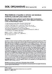 Global distribution of expertise on soil micro- and mesofauna ... - raincitystudios.com