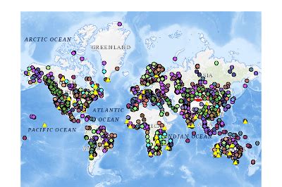 Global Distribution of Selected Mines, Deposits, and Districts of ... - wintechmobiles.com