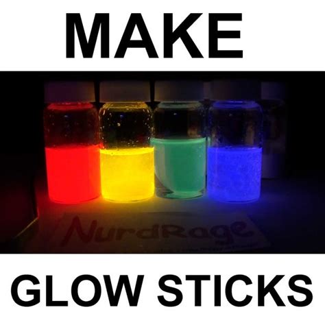 Glow Stick Experiment - Rate of Chemical Reaction - wintechmobiles.com