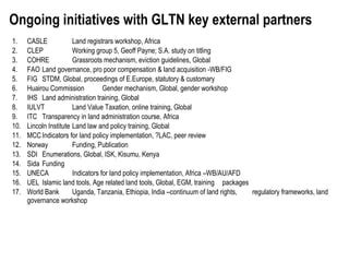 GLTN_CASLE_EGM Report Land Registrars in Africa 2007.doc - OICRF - balustradellc