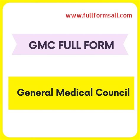 GMC Full Form Full Form Short Form