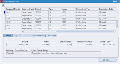 GMS_XCC_BUDGET_BALANCE_V - docs.oracle.com