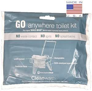 GO Anywhere Portable Toilet Refill Kit for Camping, … - balustradellc