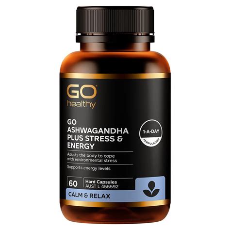 GO HEALTHY ASHWAGANDHA PLUS STRESS & ENERGY - balustradellc