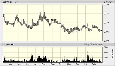 GOEVW Canoo Inc. Wt Stock Price & News - WSJ