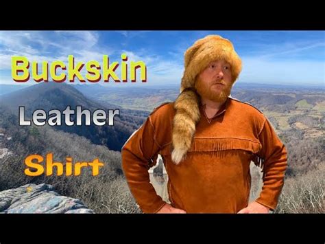 Going Primitive -How to make a Buckskin Leather Shirt - balustradellc