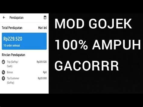 GOJEK MOD APK kamar ML & Seks oral memek ide konten tonton versi uncut daftar sekarang long term invest pengikut minimalis fashion image 1