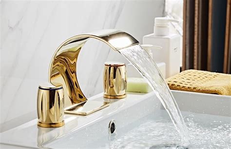 Gold Bathroom Faucets & Shower Heads - balustradellc