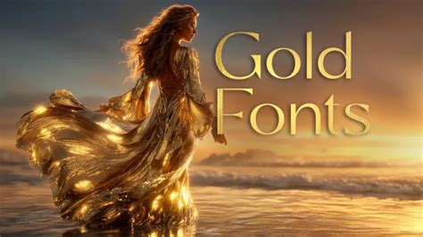 Gold Fonts - FontSpace - muktibox.com