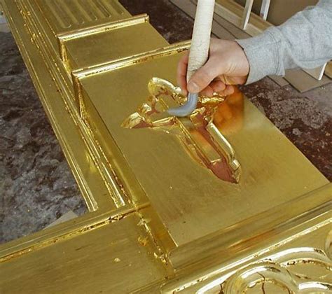 Gold leaf and gilding restoration - Andy Blundell - muktibox.com