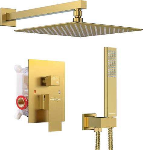 Gold Shower Sets | Luxurious Design | Bathroom Mountain - balustradellc