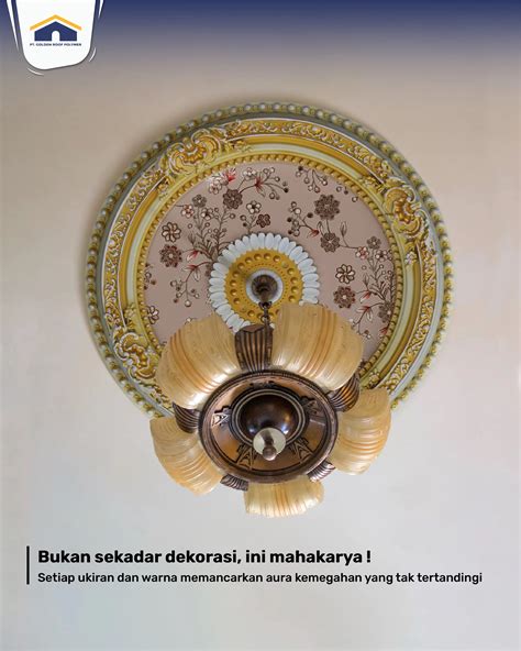 Golden Ornamen Fitting Lampu Klasik - balustradellc