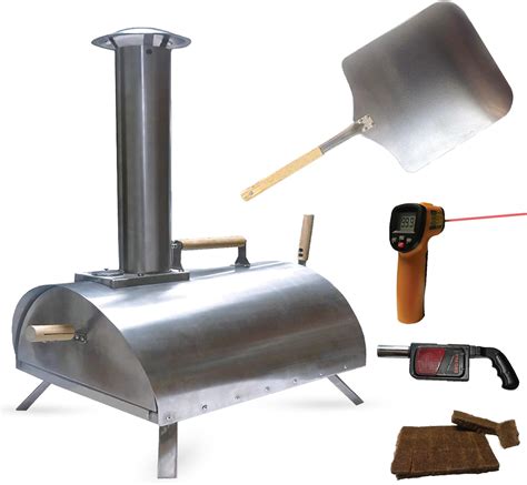GOOBED Outdoor Pizza Oven with Rotating, 12 Wood Nepal | Ubuy - balustradellc