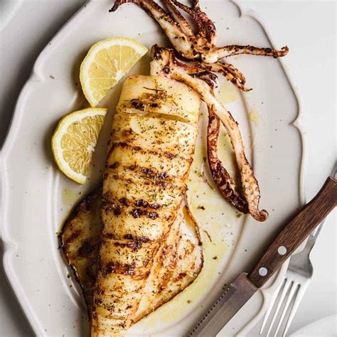 Good evening to everyone, fresh and delicious grilled squid but full of ... - balustradellc