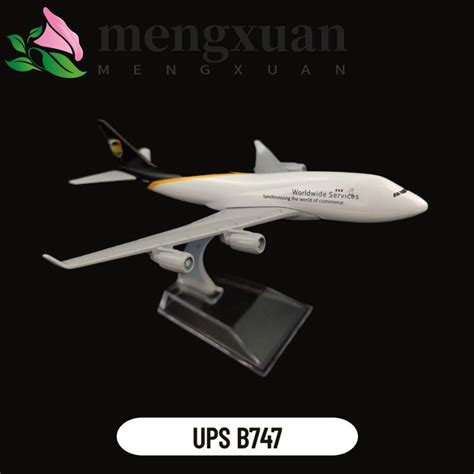 GOOD STUFF Diecast Metal Aircraft Model UPS B747 Miniature … - balustradellc