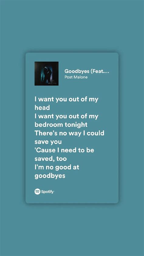 GOODBYES - Post Malone - LETRAS.COM