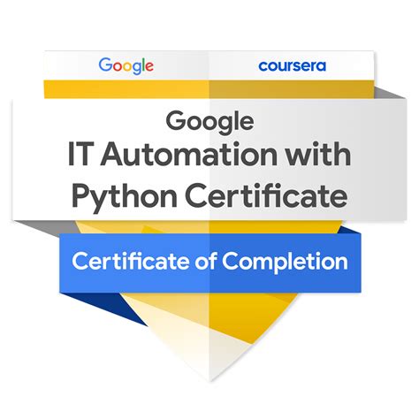 Google IT Automation with Python Professional Certificate - balustradellc
