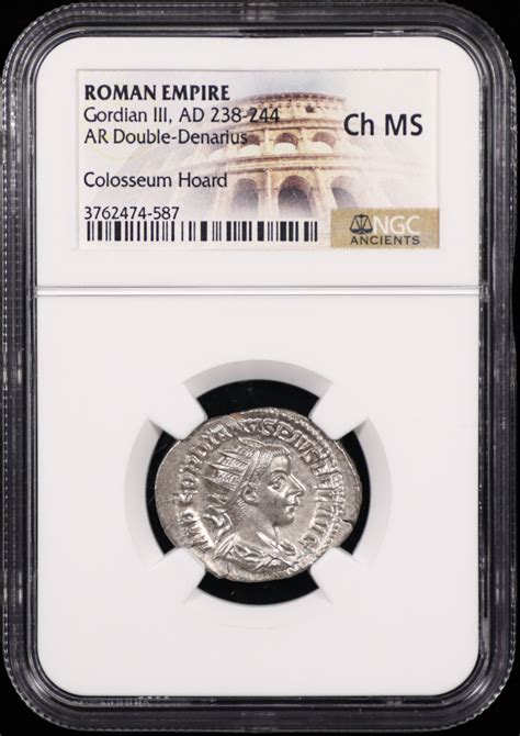Gordian III. Magnificent Rare Double - Denarius. Ancient Roman … - balustradellc