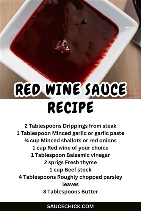Gordon Ramsay's Red Wine Sauce Recipe: A Step-by-Step Guide to ... - balustradellc