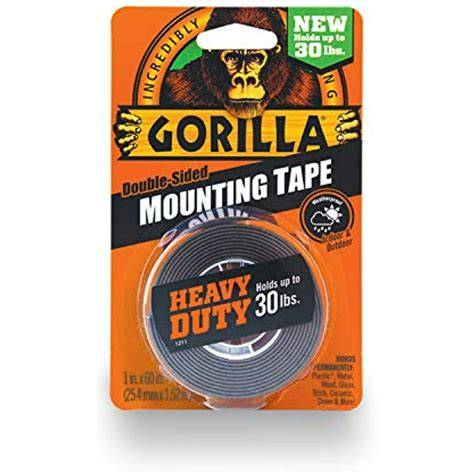 Gorilla Heavy Duty Double Sided Mounting Tape, 1 x ... - Shopee … - raincitystudios.com