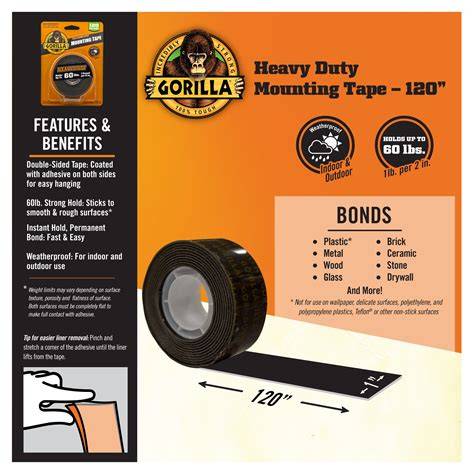 Gorilla Heavy Duty Mounting Tape - 6055002 | NTUC FairPrice - raincitystudios.com