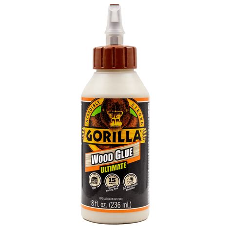 Gorilla Ultimate Waterproof Wood Glue, Natural Wood … - balustradellc