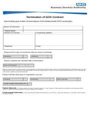 GOS Termination Form_0.doc - Termination of GOS Contract...