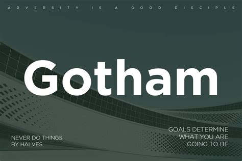 Gotham Font Family - Free Download & Preview | Deefont - muktibox.com