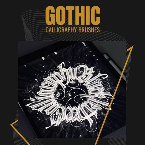 Gothic Calligraphy in PROCREATE is EASY now... - muktibox.com