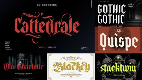 Gothic fonts - muktibox.com