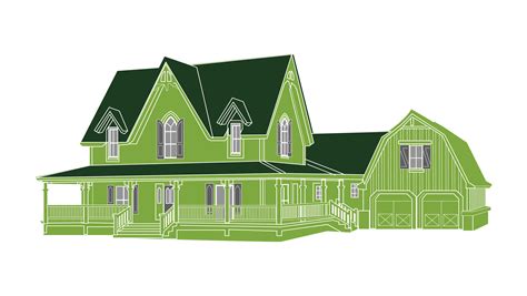 Gothic Revival – SD Stock Plans - Sageland design - balustradellc
